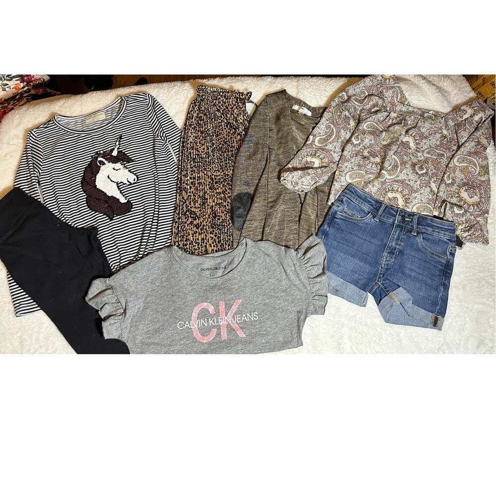 Girls Mixed Clothing Lot size 6-6x Art Class, Calvin Klein, Bobbie Brooks